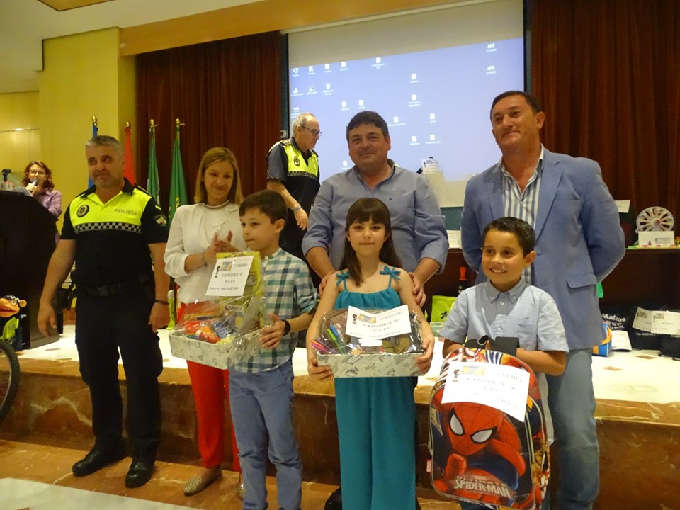 Entregados los premios del II Concurso de Dibujo de Educación Vial 