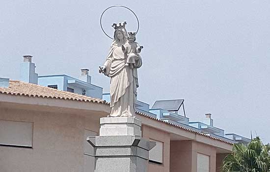 Monumento a la Virgen Maria Auxiliadora, Rota