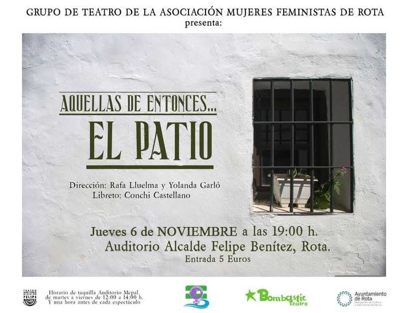 Teatro: "Aquellas de entonces… el patio"