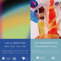 Presentación en Espacio Pinea (Obras de Laïla Mestari y Lisa Niederreiter)