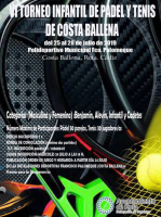 VI Torneo Infantil Padel y Tenis Costa Ballena