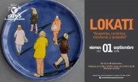 Lokati: Aruarelas, cerámica, esculturas y grabados