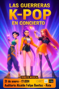 Las guerreras K-pop en concierto