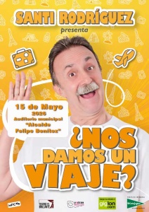 “¿Nos damos un viaje?”, por el humorista Santi Rodríguez.