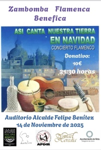 Zambomba flamenca “Así canta nuestra tierra por Navidad”