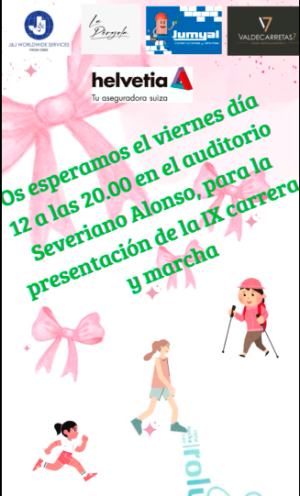 Presentación del cartel de la IX Carrera y Marcha 2025